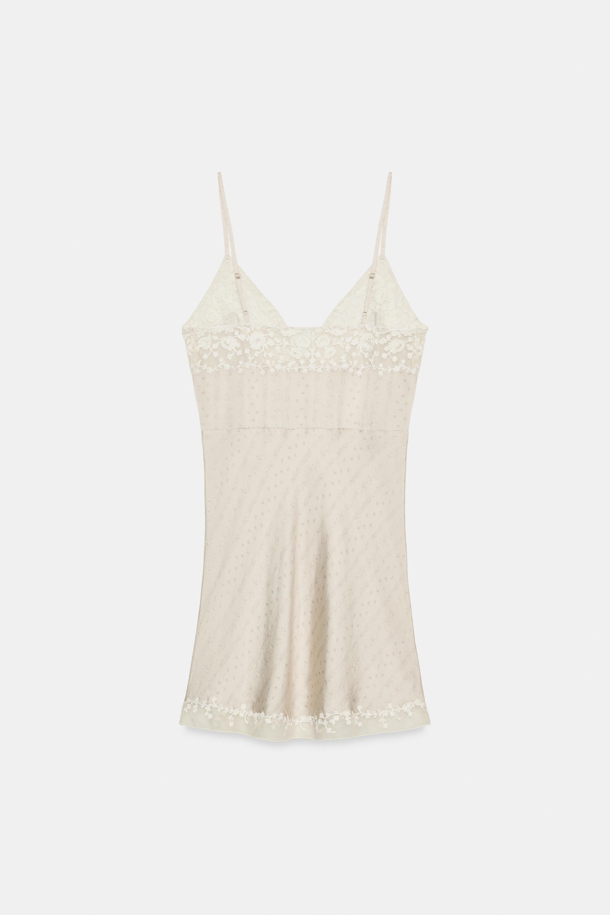 ZW COLLECTION EMBROIDERED SHORT DRESS